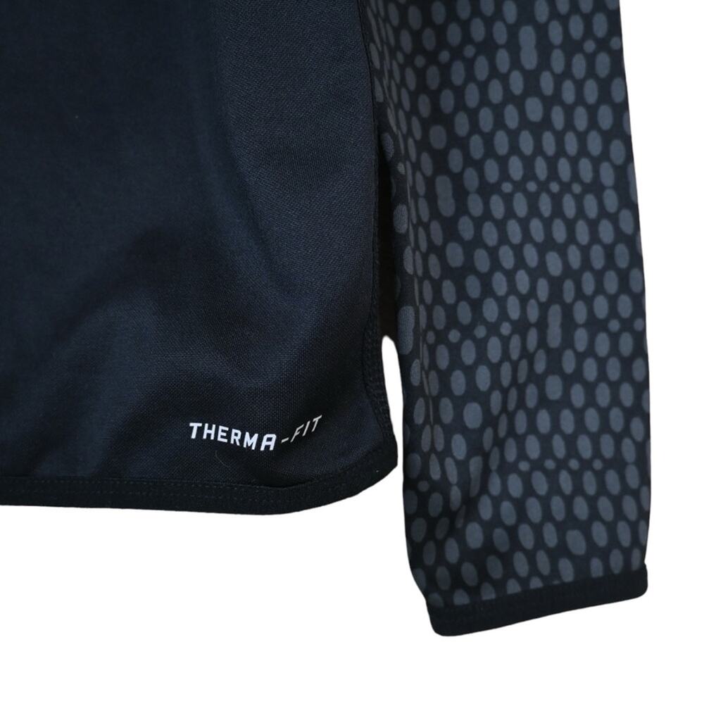 Nike Womens S Therma Fit Just Do It Black Yellow Oversized Pullover Hoodie - Picture 7 of 11